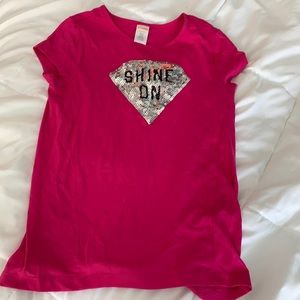 kids pink tshirt